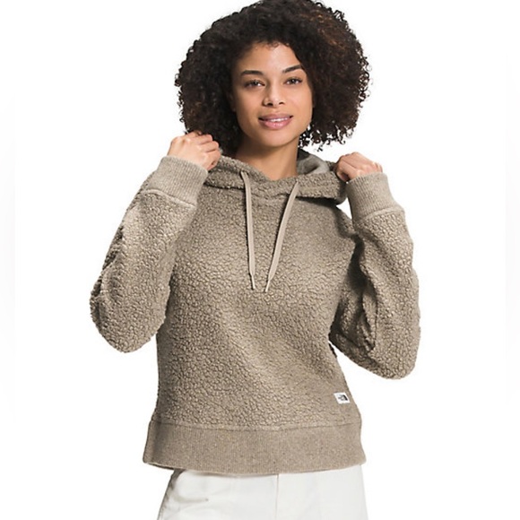 The North Face Tops - NWT North Face Boucle Wool Hoodie - Flax Heather